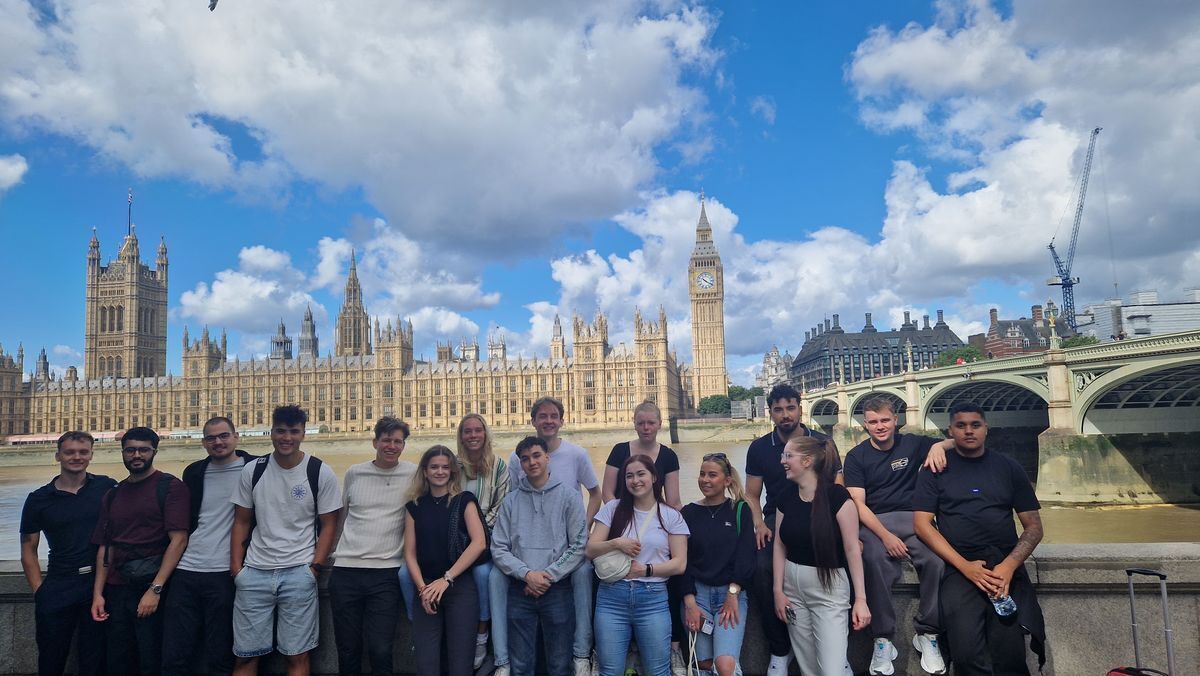 Young professionals in London