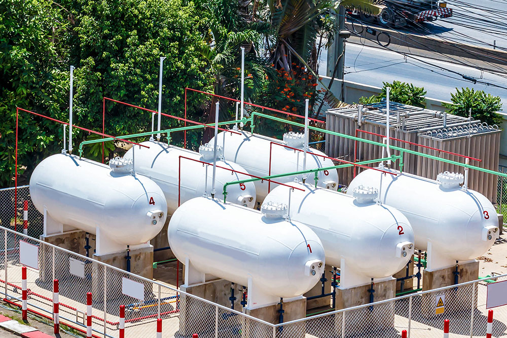 Wärmeversorgung für Betriebsgebäude