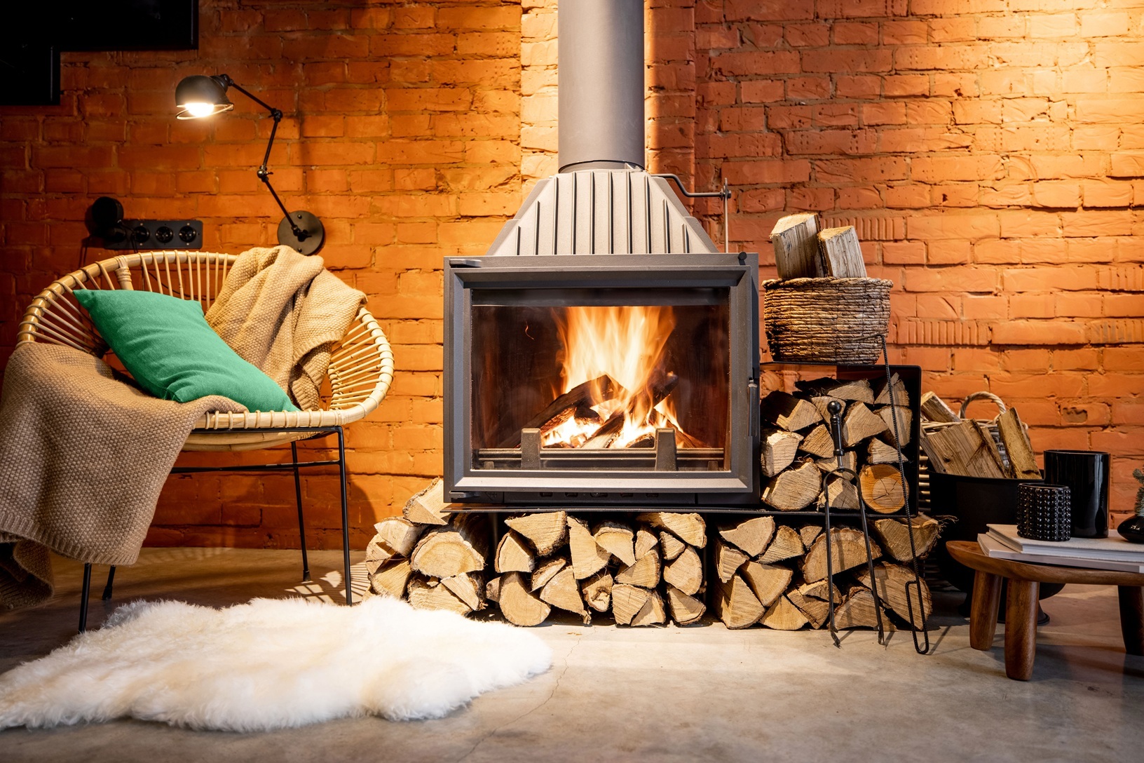 Firewood as a supplement to your existing heating system